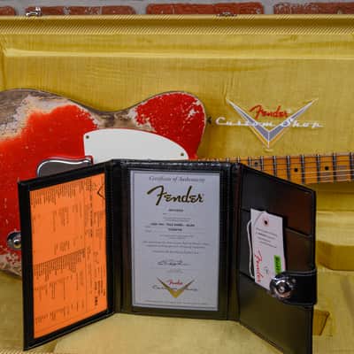 Fender Custom Shop LR25 1957 Telecaster Super Heavy Relic Aged Candy Apple Red 2025 w/OHSC image 13