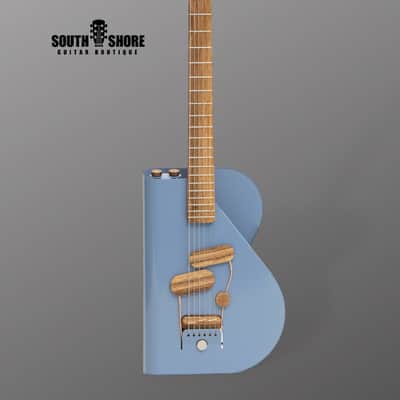 Verso Orbit Baritone 2024. - Dove Blue / Walnut - Sheet Metal Body w/ freely adjustable Magnetic Pickups SC1 Neck & HB2 Bridge - NEW. (Authorized Dealer) image 1