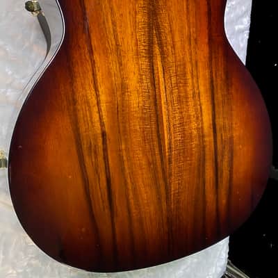 Taylor 224ce-K DLX Grand Auditorium Acoustic-Electric Guitar - Tobacco - 4.8lbs - Authorized Dealer - G06236 - OPEN BOX - SAVE BIG!! image 7