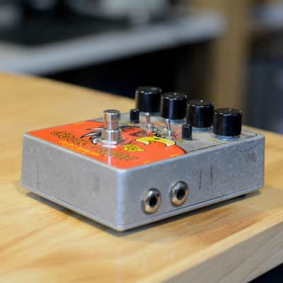 Electro-Harmonix Cock Fight Cocked Talking Wah 2015 - Present - Orange / Gray / Yellow imagen 2
