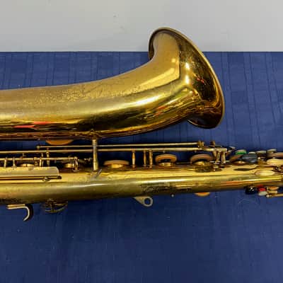 Vintage H. Couf Superba I Eb Pro Bari Baritone Sax Saxophone Made in Germany 1976 image 13