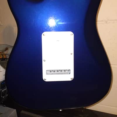 Fender 2016 Fender MIM Stratocaster (Hot Rodded) 2016 Candy Blue image 5