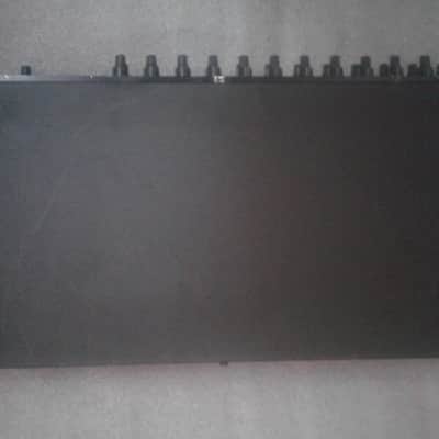 Korg KMX-122 (new April listing 2026) rare analogue high quality rack line 12 channels (18 channels with 3AUX!) mixer, convenient to use with jacks on front and back, pre/post switches rare in small mixers. Also known as a synth / keyboard mixer. image 4
