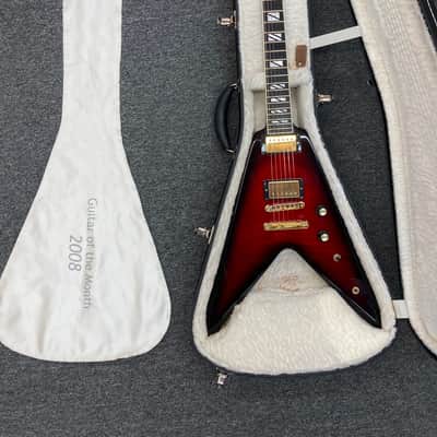 Gibson 50th Anniversary Flying V 2008 - Brimstone Burst image 23