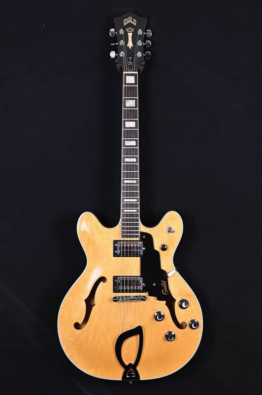 Guild Starfire SF-4 from 1977 in Natural with Case image 1