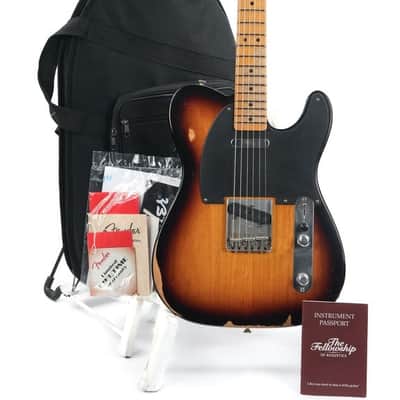 Fender Road Worn 50s Telecaster 2 Color Sunburst 2008 image 3