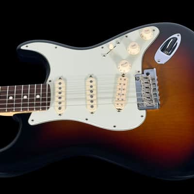 2018 Fender Stratocaster American Professional w Custom Shop Texas Special Pickups ~ 3-Color Sunburst image 2