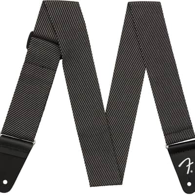 Genuine Fender 2" Modern Tweed Guitar Strap - Grey & Black - 099-1447-406