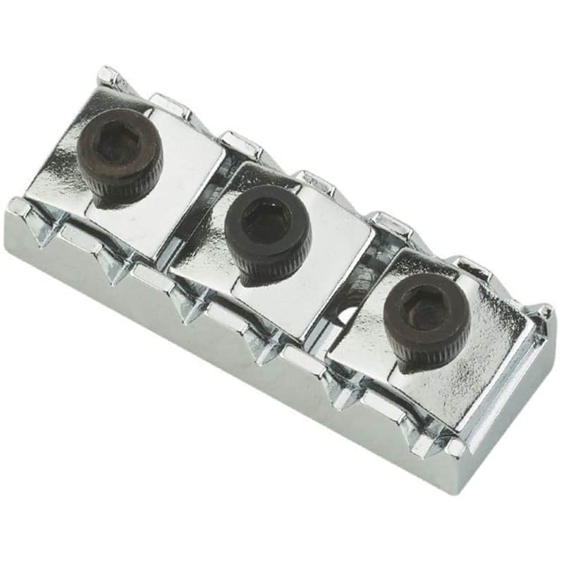 Genuine Floyd Rose 1000 Series/Special Locking Nut Lefty - L3, Chrome image 1