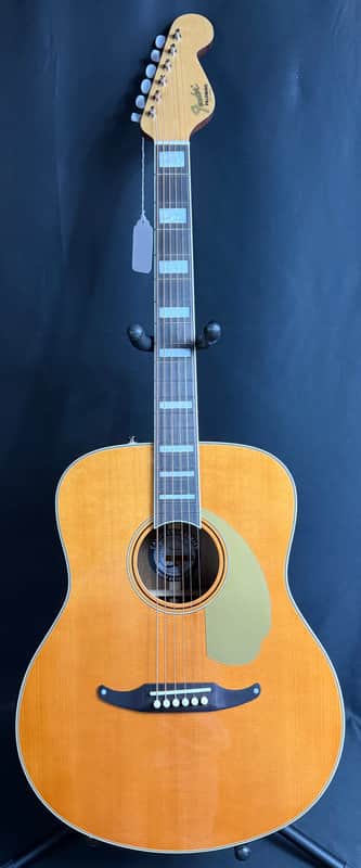 Fender Palomino Vintage Auditorium Acoustic-Electric Guitar Aged Natural w/ OHSC (477) image 1