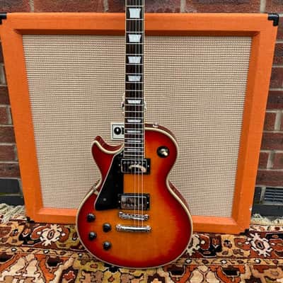Left-handed LH lefty 1990s Hohner L59 Professional – rare Les Paul Custom replica! image 1