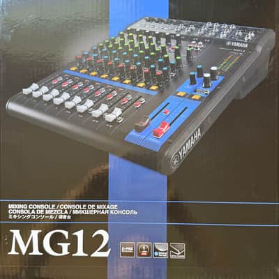 Yamaha MG12 12 Channel Analog Mixer 2014 - Present - Black image 7
