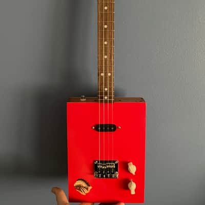 Taconic #218 4 String Electric Cigar Box Tenor Ukulele - Padron 1964 No. 4 image 17