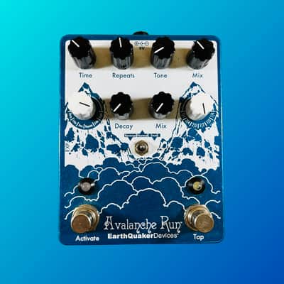 EarthQuaker Devices Avalanche Run Stereo Reverb & Delay with Tap Tempo V2