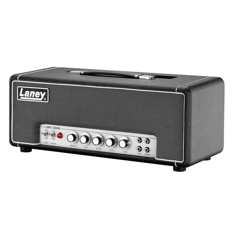 Laney LA30BL Black Country Customs Guitar Amplifier Amp Head 30W 2-Ch 3-Band EQ image 1