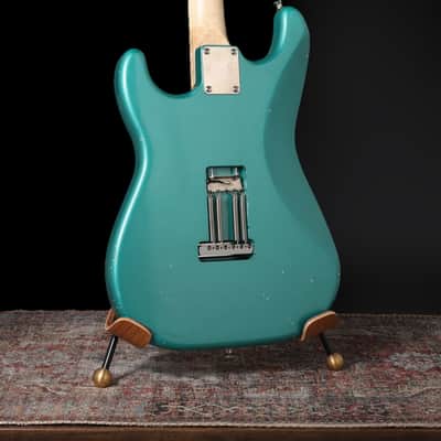Waterslide Guitars - S-Style / Dual Foil - 2024 - Ocean Metallic. NEW, Authorized Dealer) image 5