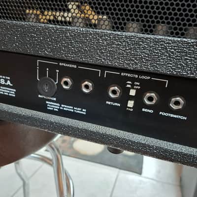 Ampeg VL502 Lee Jackson design 2-Channel 50-Watt Guitar Head 1991 - 1995 - Black image 7
