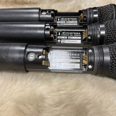PASTEGA TMU 91 Radiomicrofono ( Wisicom) shure sm 87 ( 3 pzs ) image 6