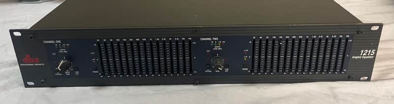 dbx 1215 Dual Channel 15-Band EQ - Excellent Condition image 1