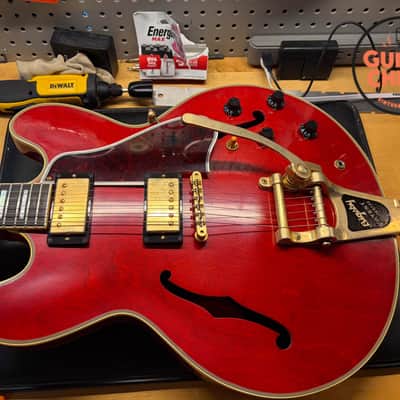 2016 Gibson Memphis ES-355 Bigsby VOS Antique Cherry w/ OHSC & COA image 15
