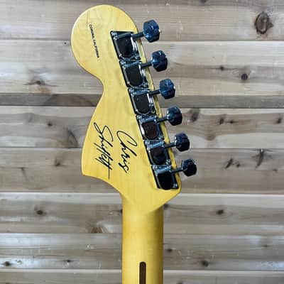 Fender Chris Shiflett Cleaver Telecaster Deluxe Electric Guitar - Charcoal Frost Metallic image 6