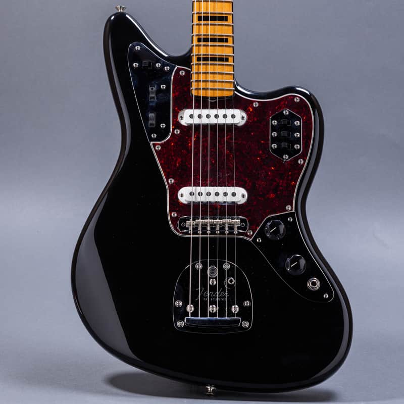 Fender Vintera 70s Jaguar Black blocks