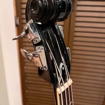 Univox Scroll Headstock Violin Beatle Bass MIJ image 2
