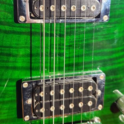Ibanez SZR520-TEB Standard Transparent Emerald Burst image 5