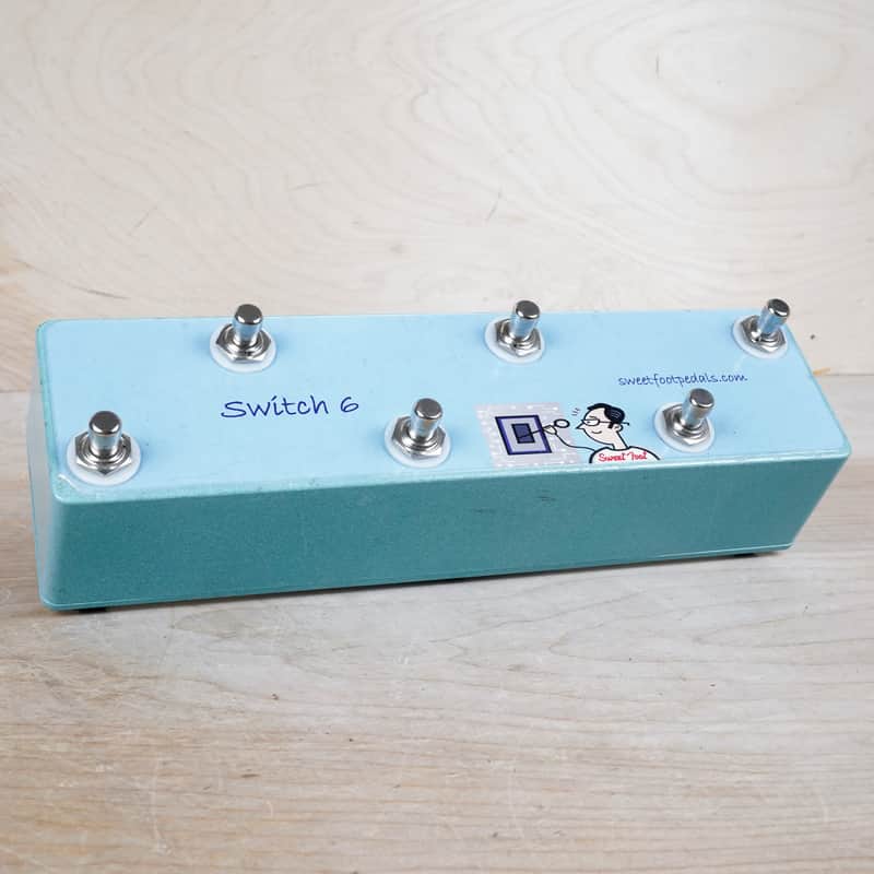 Sweet Foot Pedals Switch 6 Blue 6 Button image 1