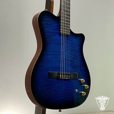 Carvin NS1 nylon guitar with Roland GR-30 Synth image 2