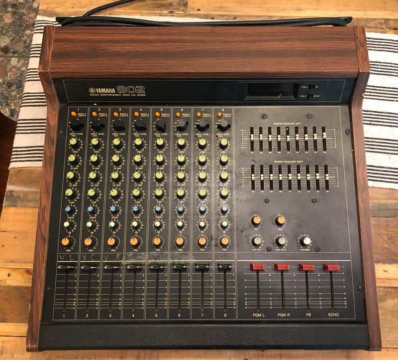 Vintage Yamaha 802 Sound Reinforcement Mixer MQ Series | Reverb