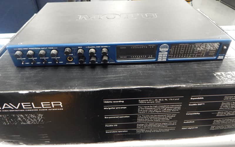 MOTU Traveler Firewire Audio Interface image 1