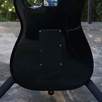 Fender Stratocaster Black Hss 1986 Japan Floyd Rose image 5