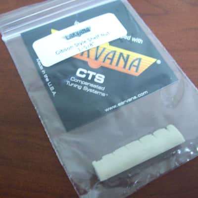 Earvana Drop-In Compensated Nut For Gibson, 1-5/8" - IVORY