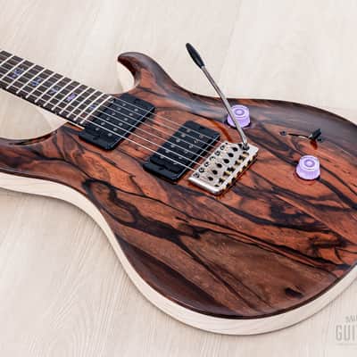 2023 Paul Reed Smith Private Stock Custom 24 Semi-hollow, Macassar Ebony + Swamp Ash image 10