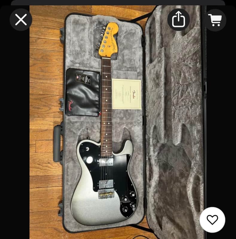 Fender American Professional II Telecaster Deluxe with Rosewood Fretboard 2020 - Present - Mercury