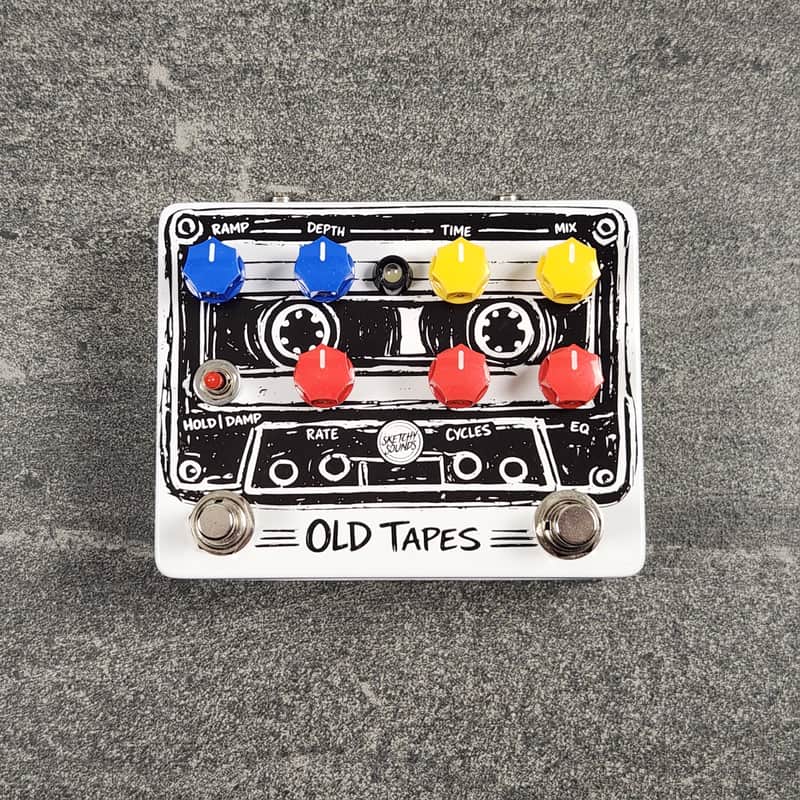 Sketchy Sounds Old Tapes (Wobbly Edition) - Modulated Delay Guitar Pedal image 1