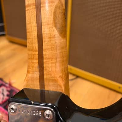 Price to Sell! Stratocaster “1954” replica: Fender American vintage ‘56 ri AVRI body/Klein epic 1954 replica pups/ thick highly figured reliced Musikraft neck/ early 50’s replica pups covers and knobs image 16