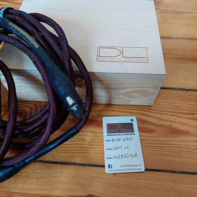 David Laboga Custom Audio High Wave XLR cables 2 x 3m image 2