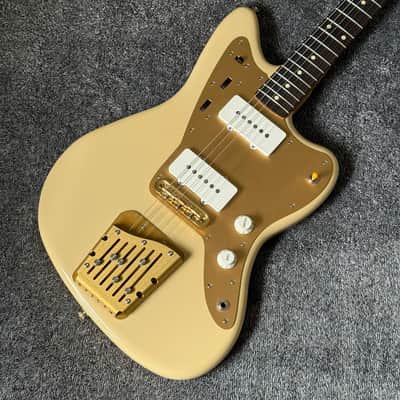 Hardtail Behind Bridge Tuner for Jazzmaster and Jaguar Guitars - Gold Anodized image 6