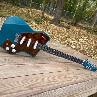Brynmawr Custom Guitars Asym 2022 - Present - Aquamarine Nitro image 1