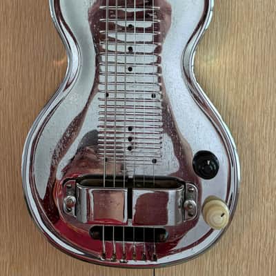 Rickenbacker Silver Hawaiian Model NS 100 Lap Steel 1937 - Nickel image 1