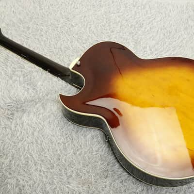 Vintage 1987 made Greco Super Real Project Series FA-67-70 Hollow body w/Hardcase Made in Japan image 24