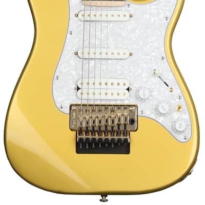 ESP LTD JRV-8FR Javier Reyes Signature 8-string Electric Guitar - Metallic Gold image 1