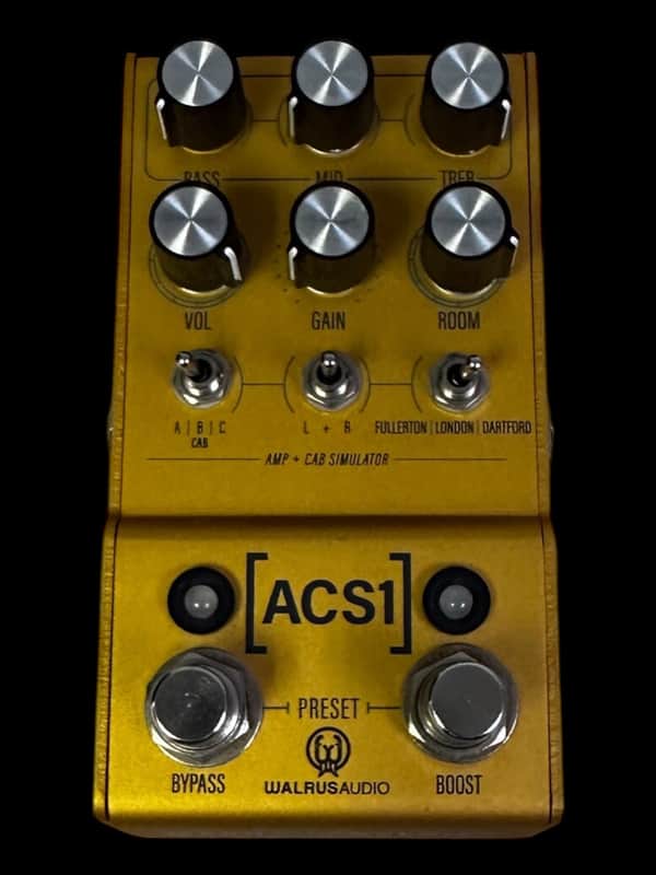 Walrus Audio Mako  ACS1 Amp + Cab Simulator 2021 - 2024 - Gold X5444 image 1