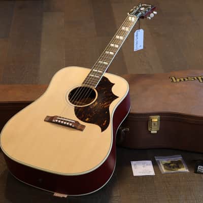 Mint! 2025 Gibson Country Western Acoustic Guitar Natural Satin + OHSC image 1