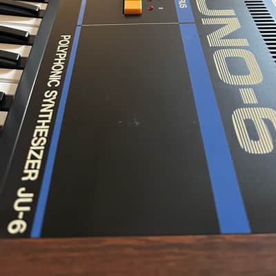 Roland Juno-6 61-Key Polyphonic Synthesizer 1982 - 1984 - Black image 12