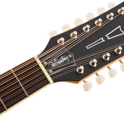 Fender Tim Armstrong Signature Hellcat 12-String Acoustic-Electric Guitar, Solid Mahogany Top image 4