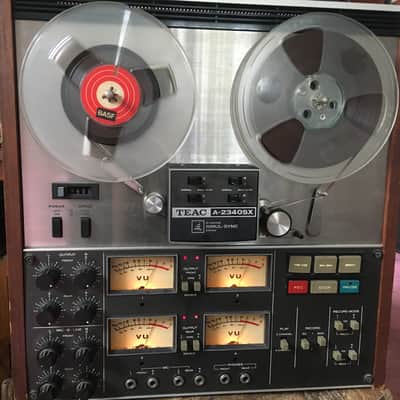 TEAC A-2340SX 7 Inch 4 channel stereo quadrophonic reel to reel tape deck recorder image 1
