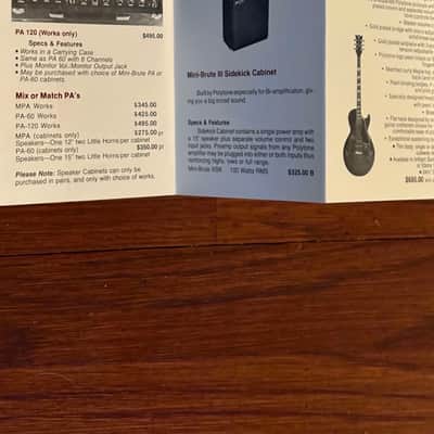 Polytone Guitar Catalog, 1970 image 5